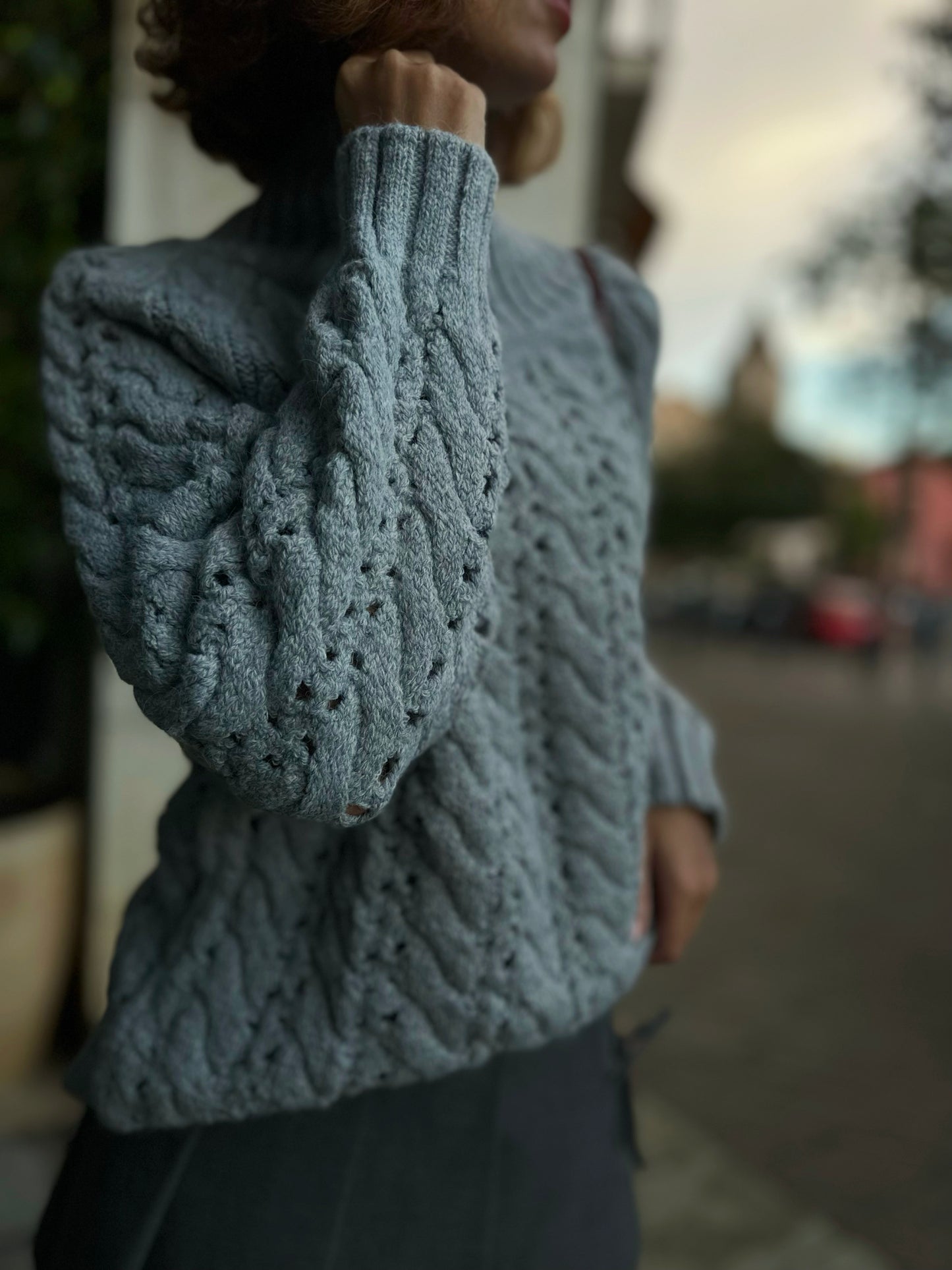 Suéter de Punto Trenzado – Talla Única | Colección Limitada