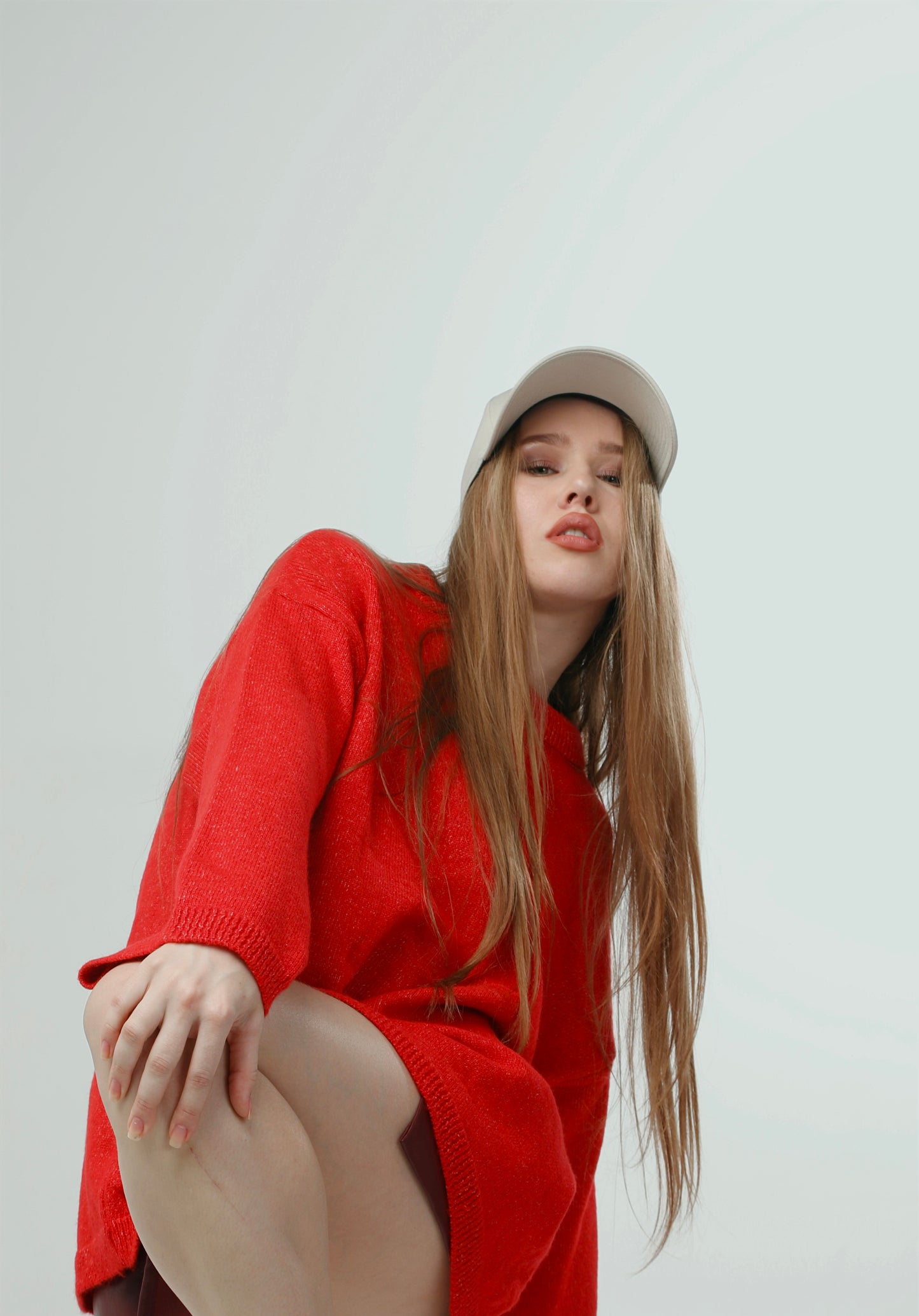 Suéter Oversize Rojo - Talla Única | Colección Limitada